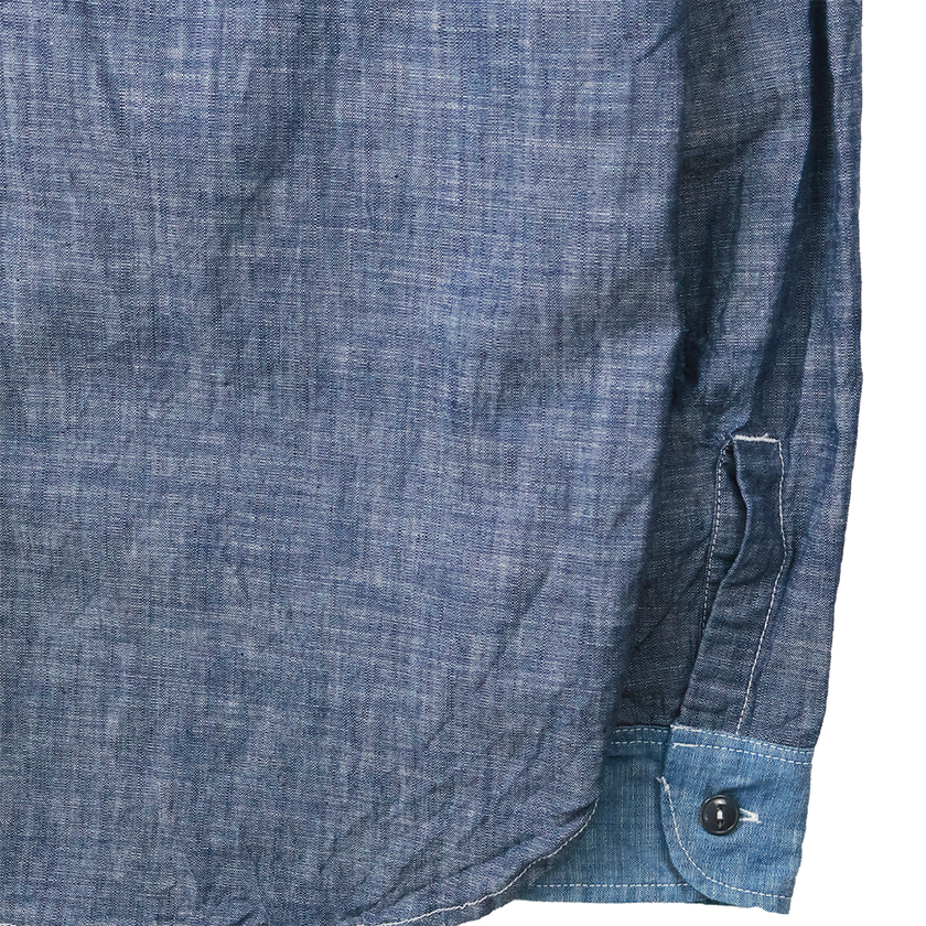 【2026SS】FU15-SH-101 Watteau Gathered Ventilated Pocket Shirt