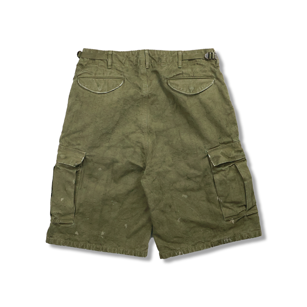 【2026SS】1144VE Tent Cloth Field Cargo Shorts VE (Vintage Effect)