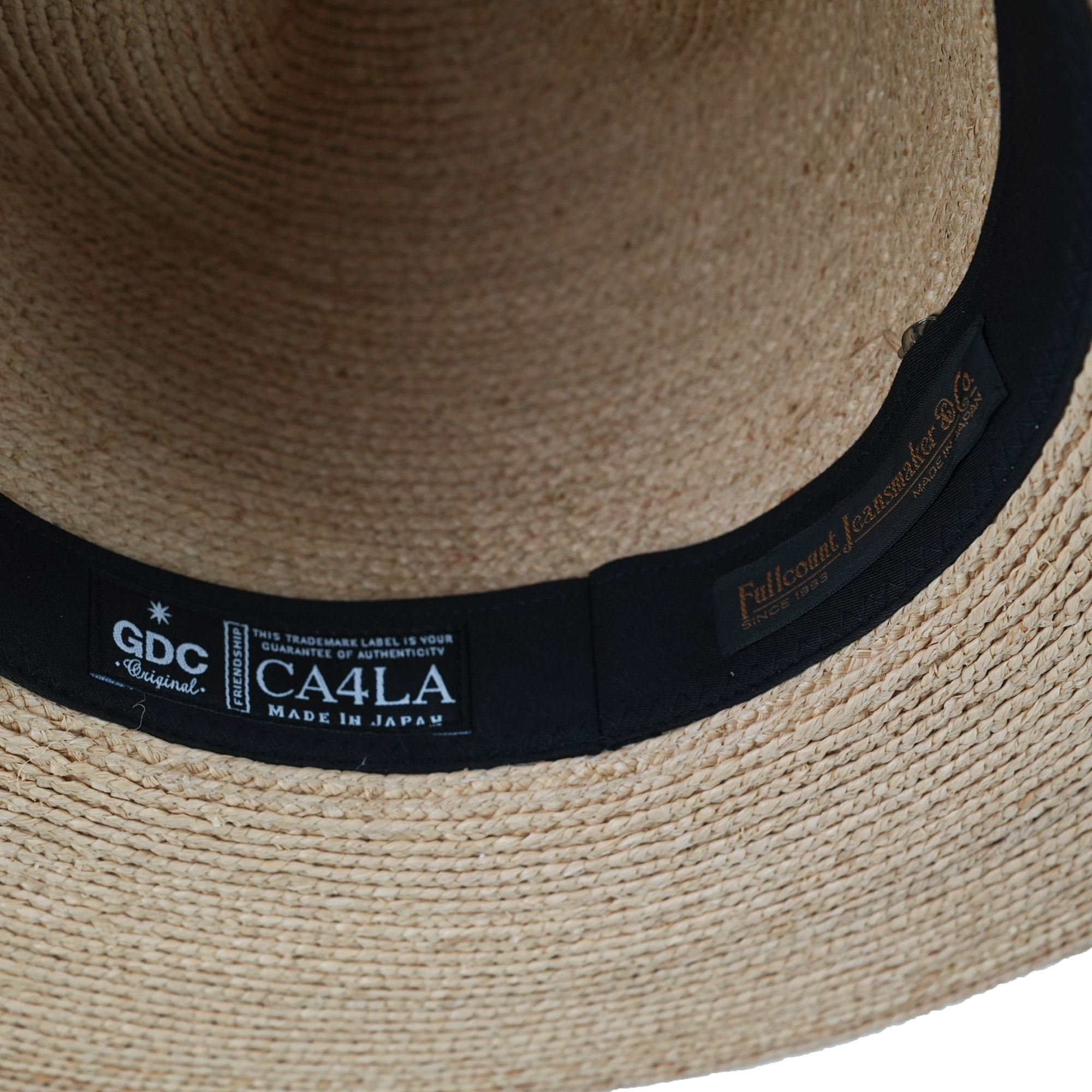 【27SS】GFC6001　Teardrop Crown Raffia Hat
