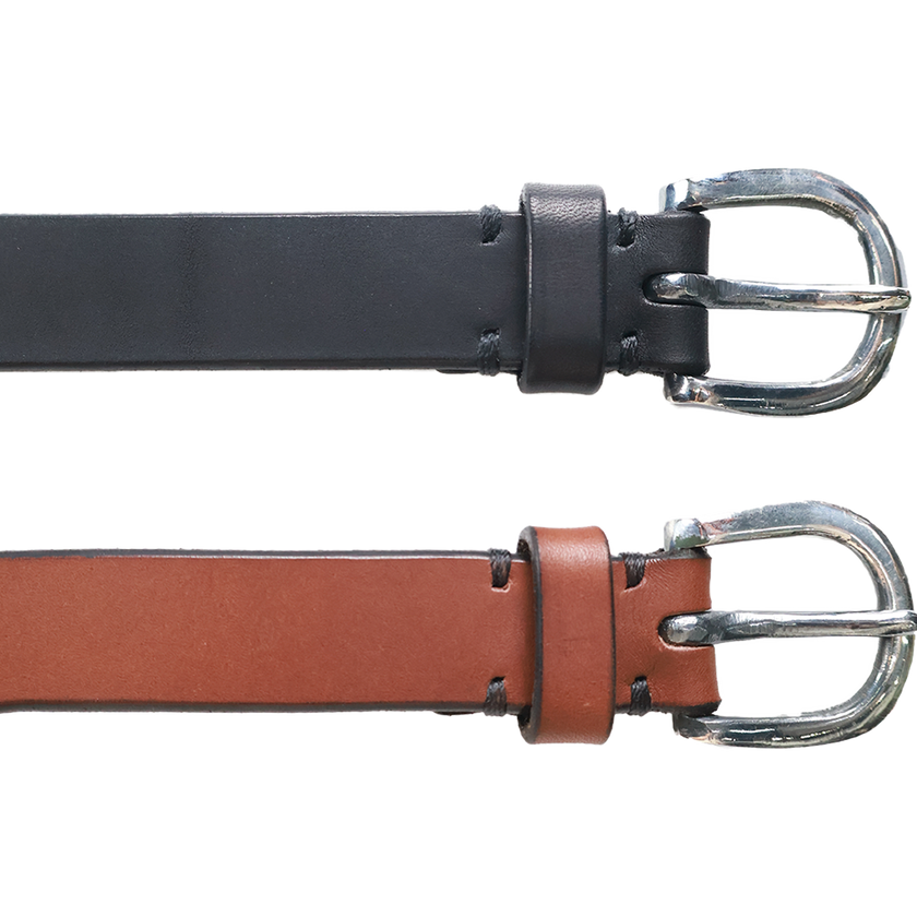 【27SS】6219 Oiled Leather Narrow Belt