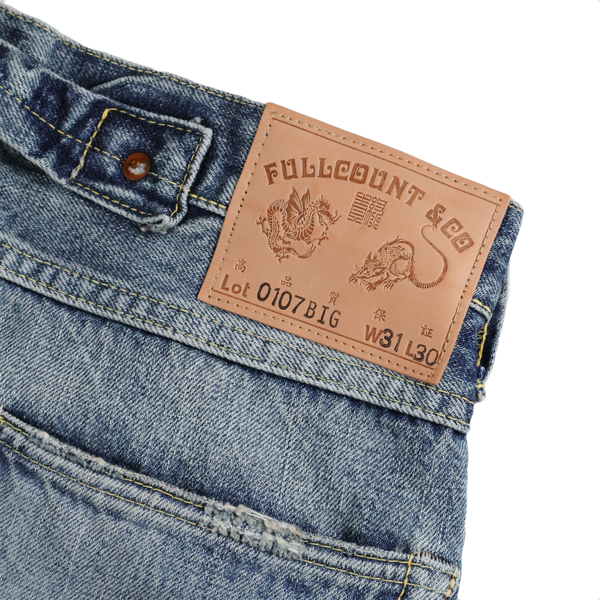 0107HWBIG-30 Blue in Green 別注 Wide Straight Denim