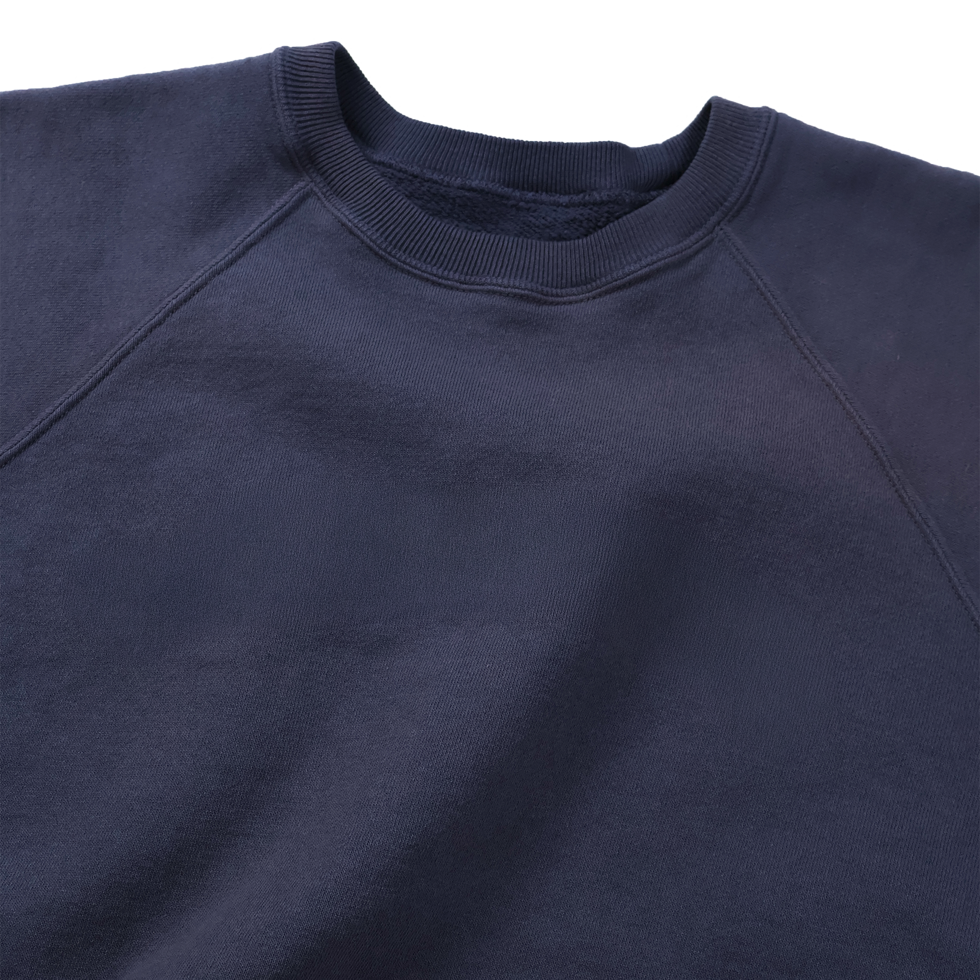 【2027SS】3776-1　Fading Raglan Short Sleeve Sweatshirt