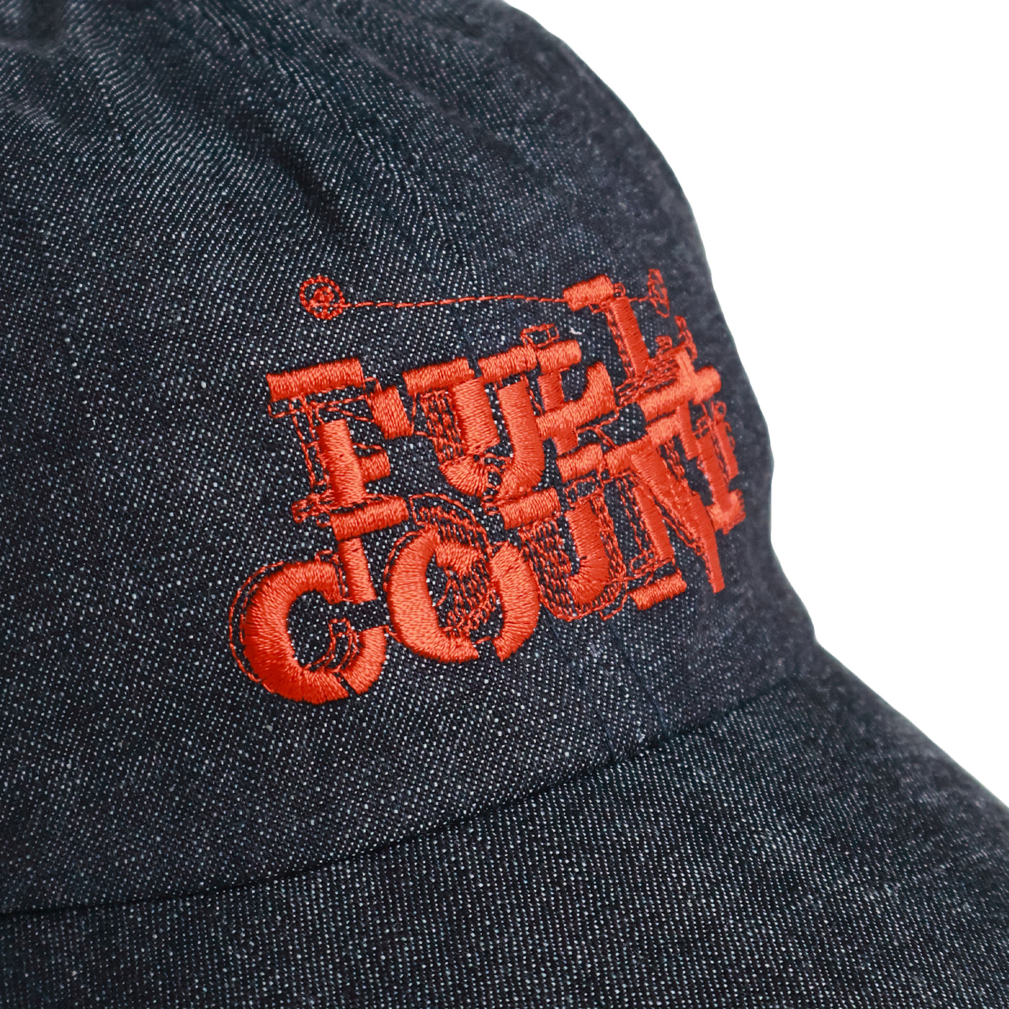 【26AW】6264  Bootleg Logo Denim Cap