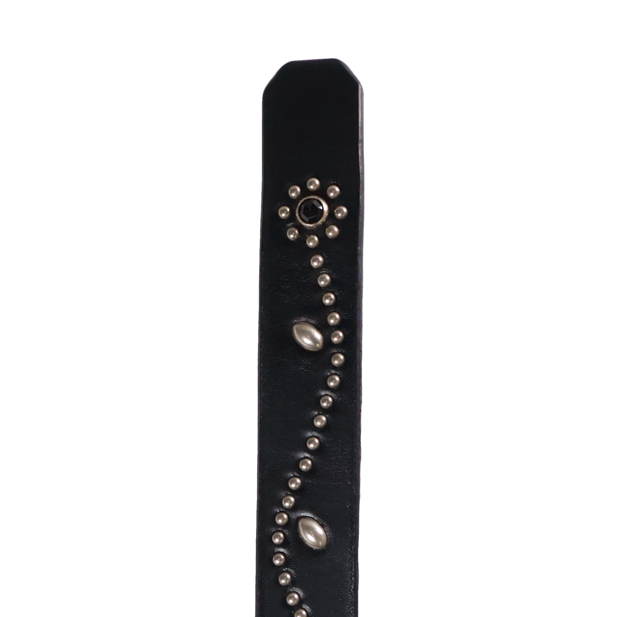 【26AW】6216HTC Flower Studs Belt by Zip Stevenson HTC