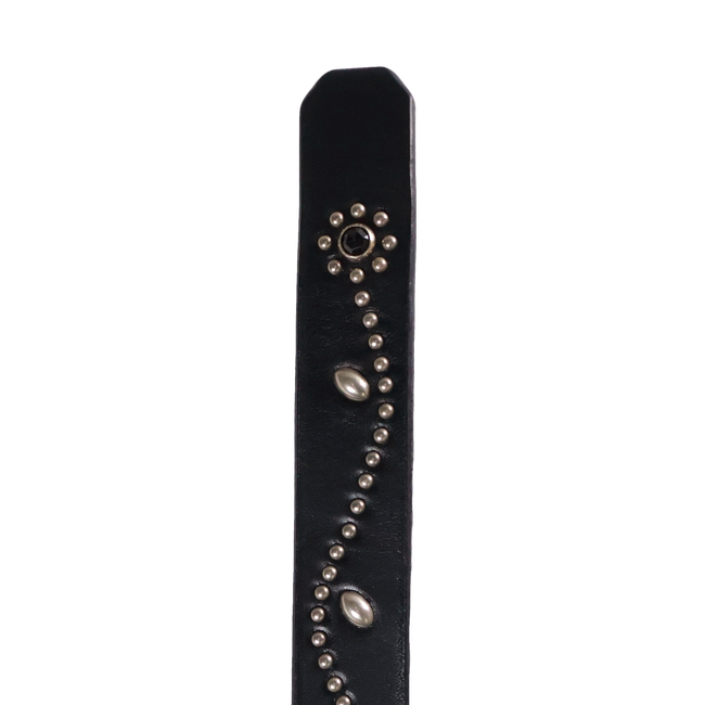【26AW】6216HTC Flower Studs Belt by Zip Stevenson HTC