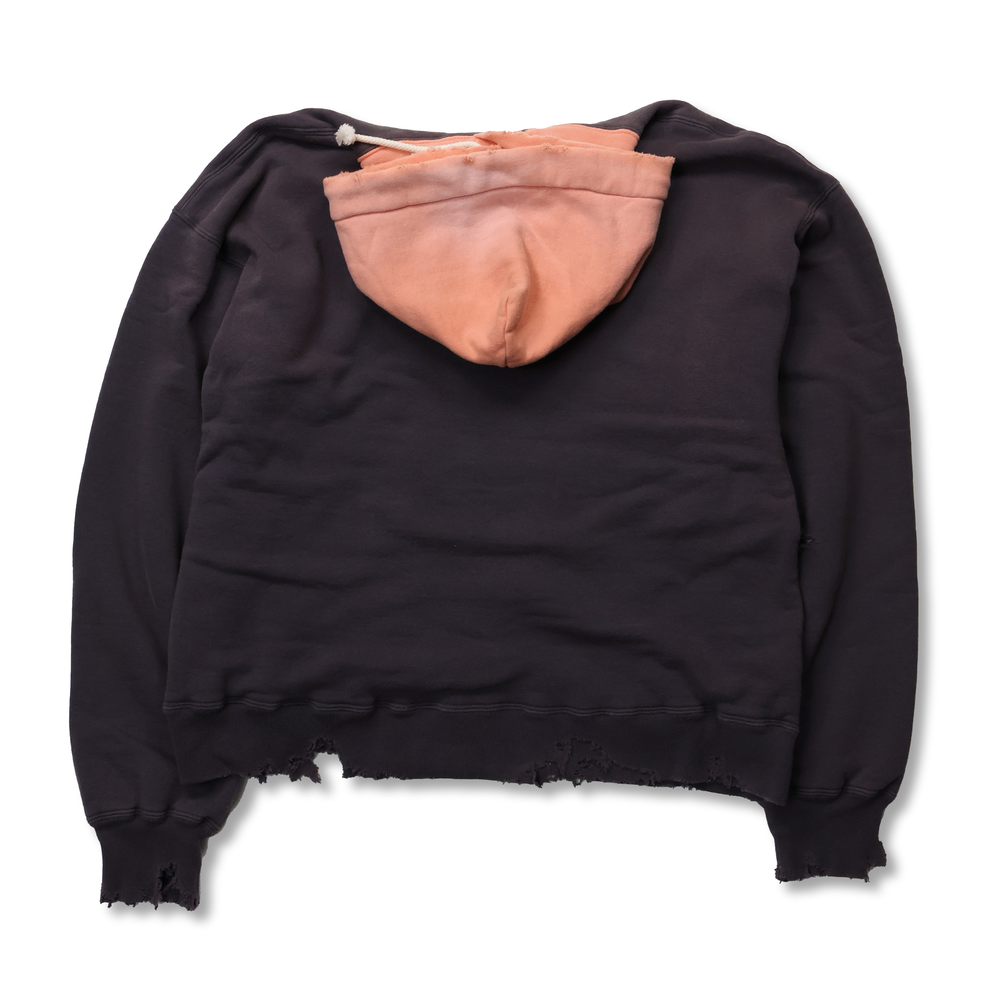 【2025AW】3770-1　Fading Double Face Sweat Hoodie(damage less)