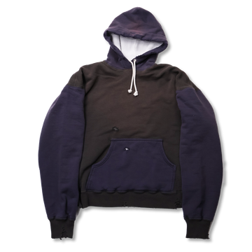 【2025AW】3770-1　Fading Double Face Sweat Hoodie(damage less)