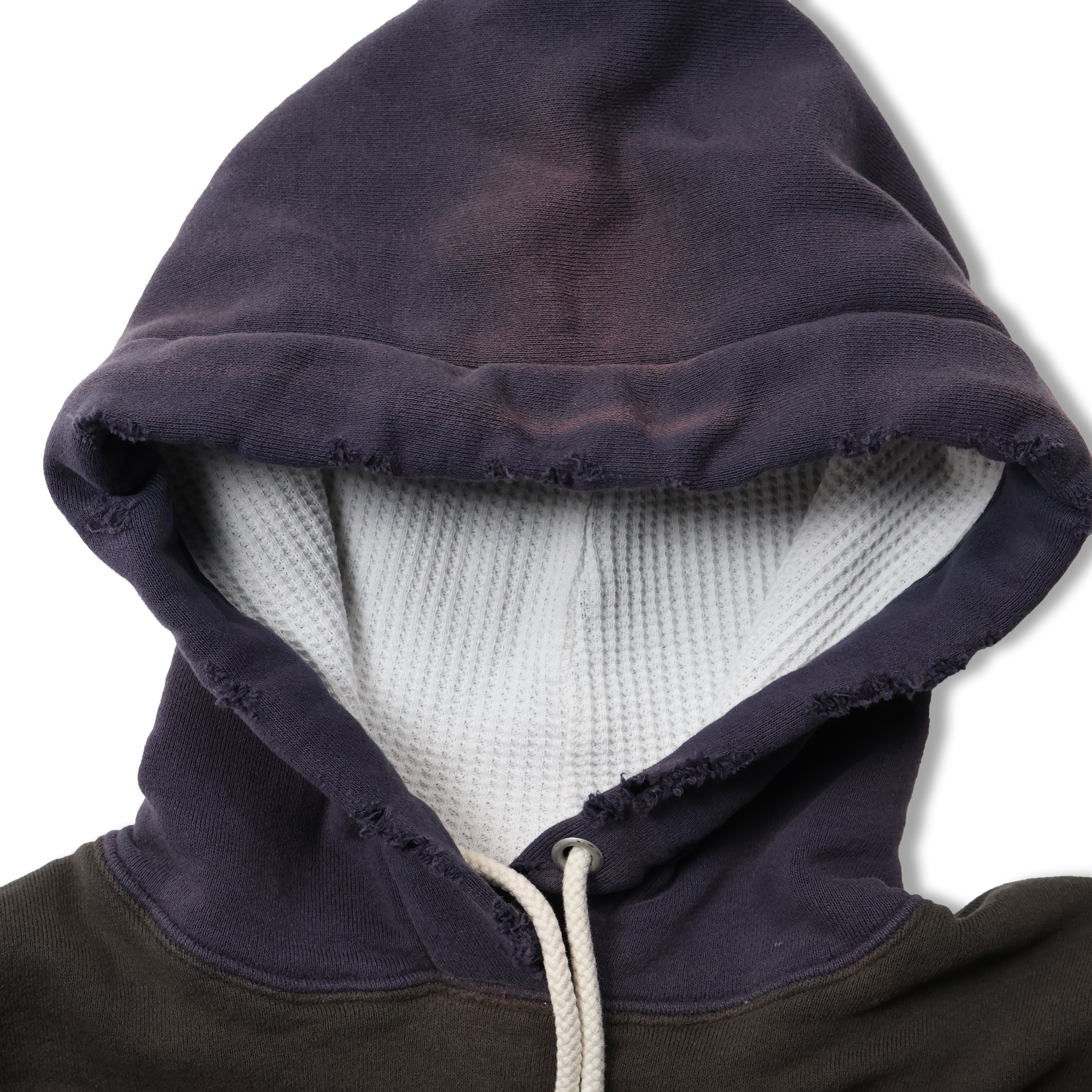 【2025AW】3770-1　Fading Double Face Sweat Hoodie(damage less)