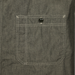 [2025SS] 4090-2 30s Triple Stitch Covert Chambray Shirt