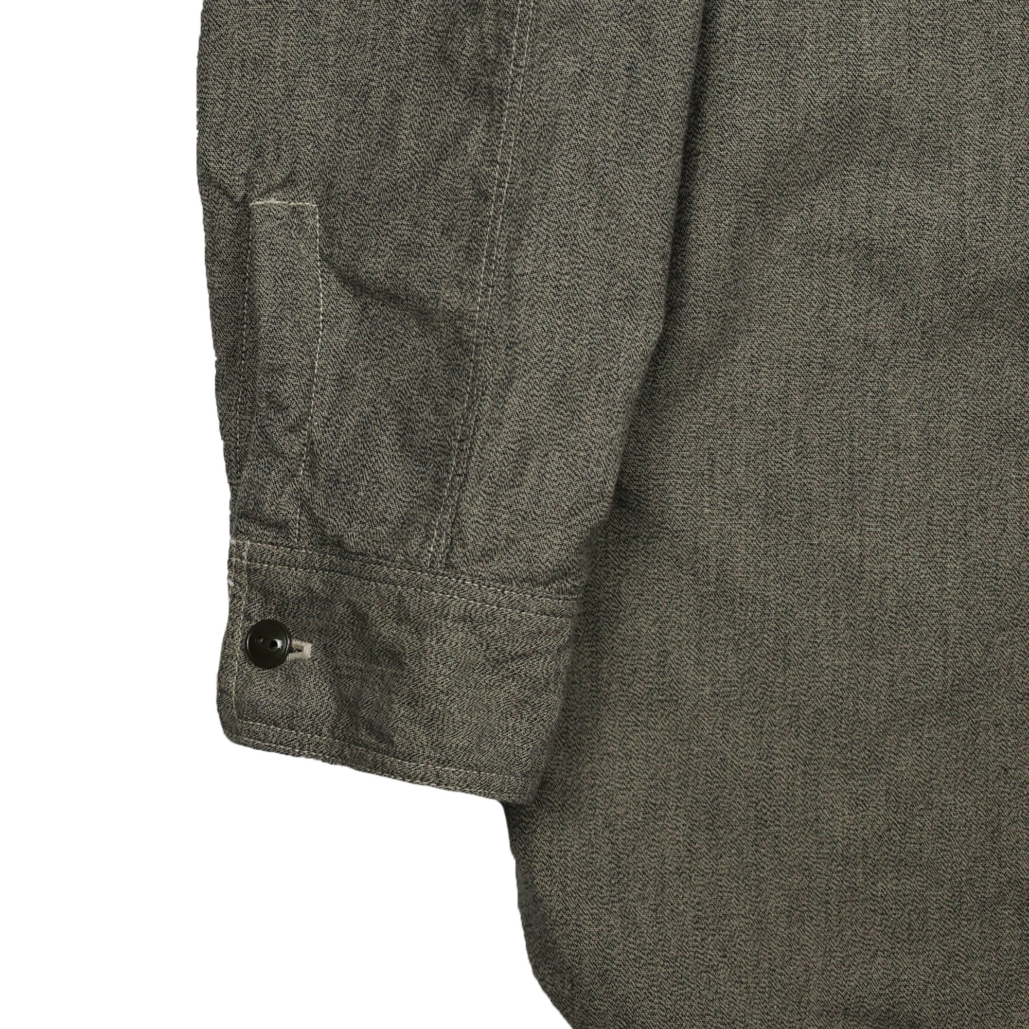 [2025SS] 4090-2 30s Triple Stitch Covert Chambray Shirt