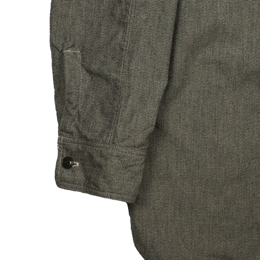 [2025SS] 4090-2 30s Triple Stitch Covert Chambray Shirt