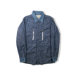 Watteau Gathered  Ventilated Pocket Shirt