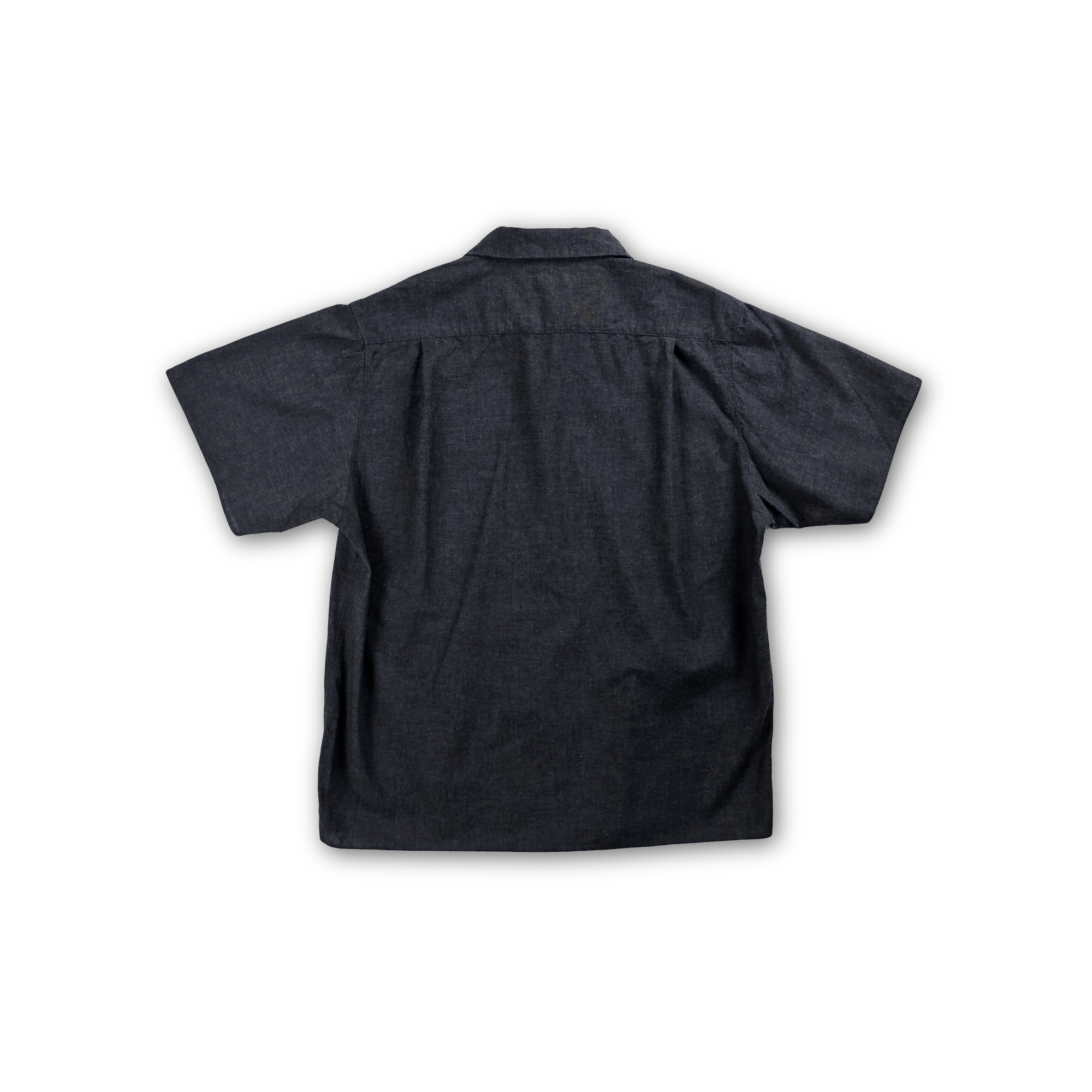 【2027SS】4107-1 Chambray Open Collar S/S Shirt