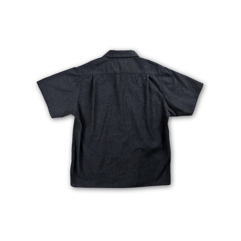 【2027SS】4107-1 Chambray Open Collar S/S Shirt