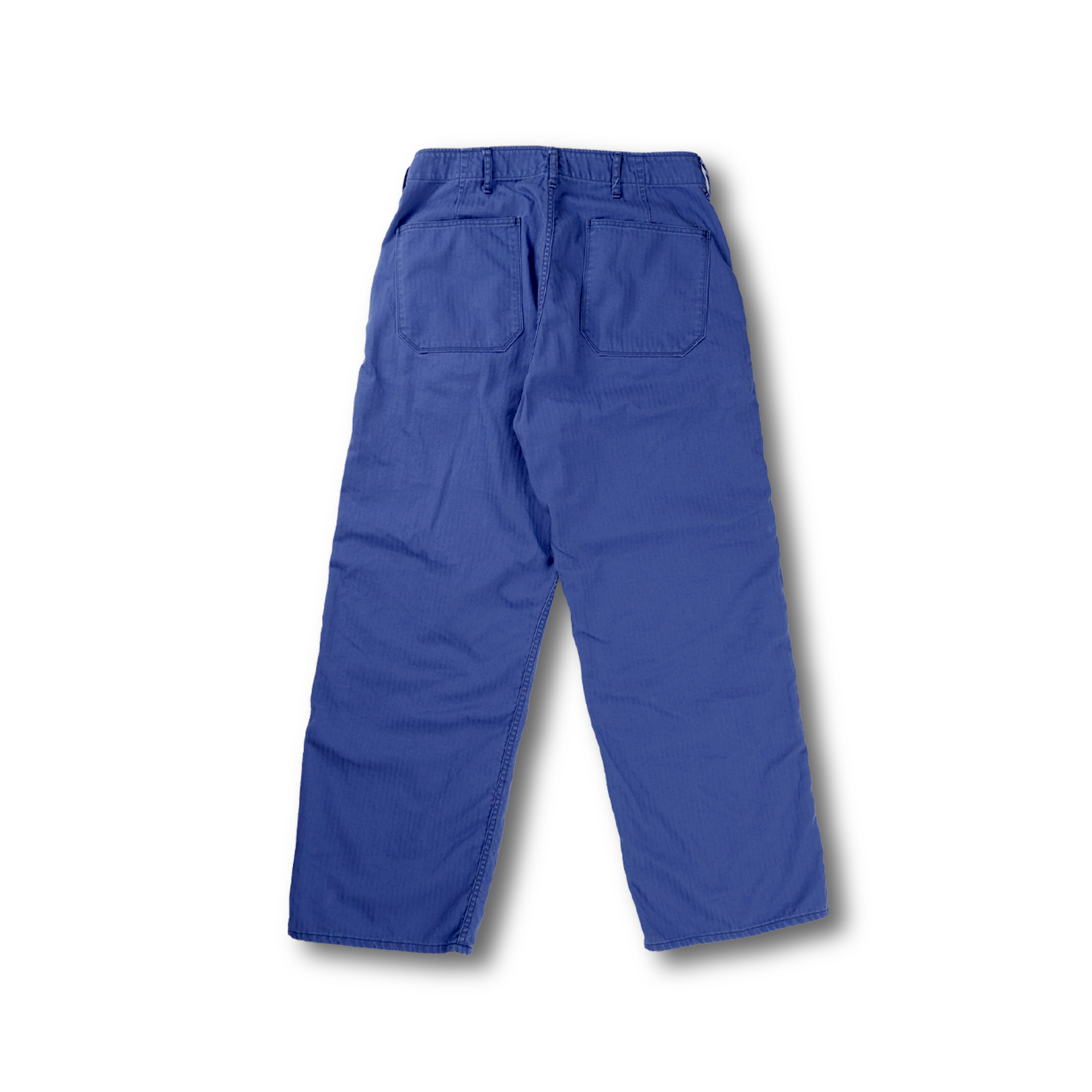 【2027SS】1156-2 Vat Dye Herringbone Twill Wide Pants