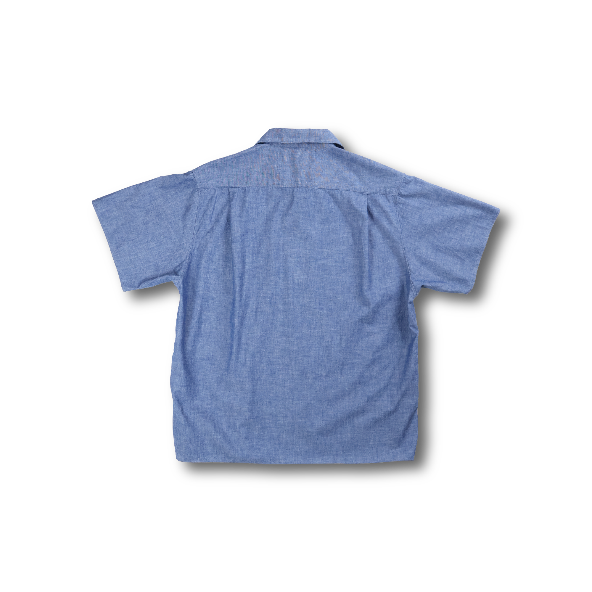 【2027SS】4107-1 Chambray Open Collar S/S Shirt