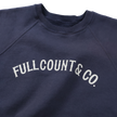 【2027SS】3776-2 Print Raglan  Sweatshirt FULLCOUNT＆CO