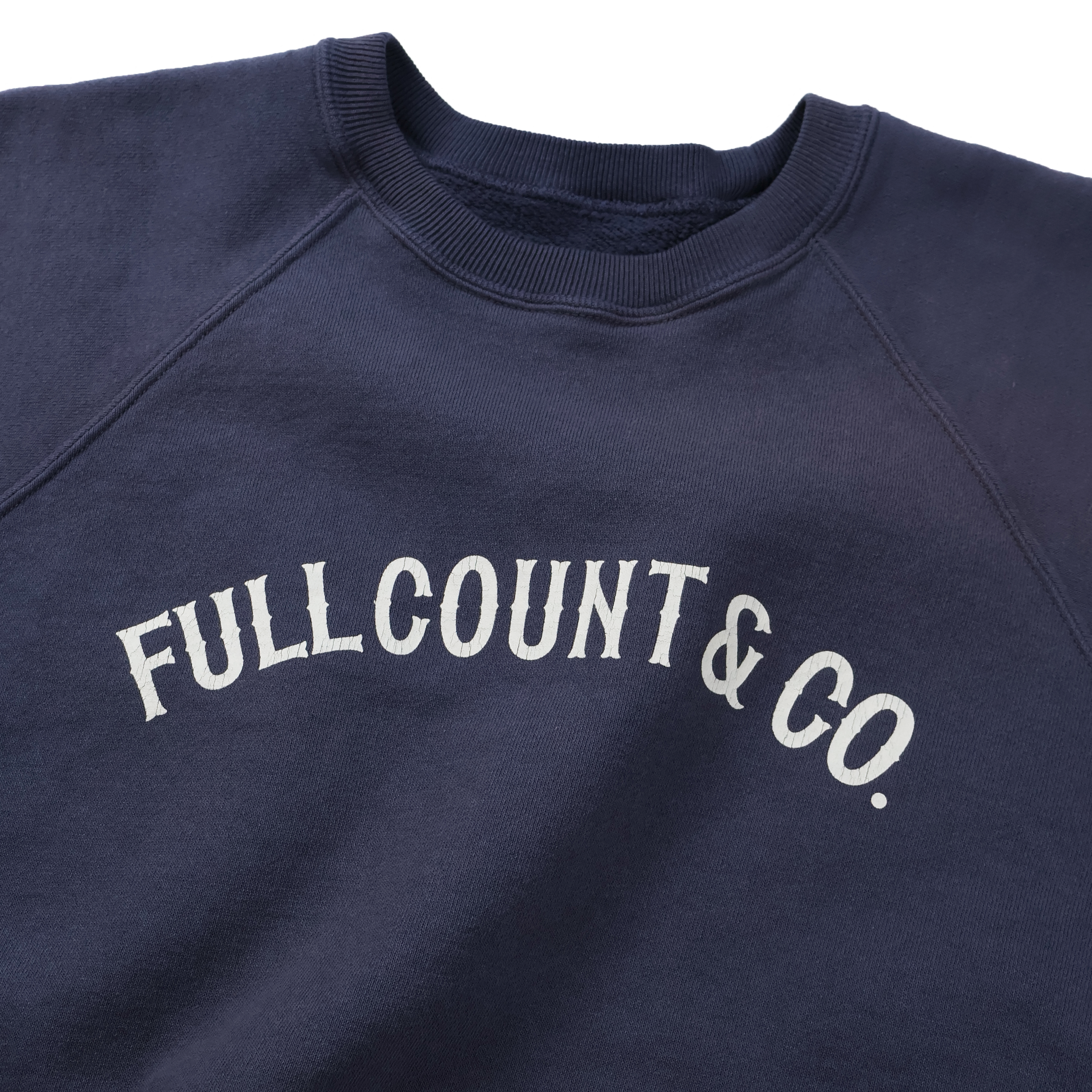 【2027SS】3776-2 Print Raglan  Sweatshirt FULLCOUNT＆CO