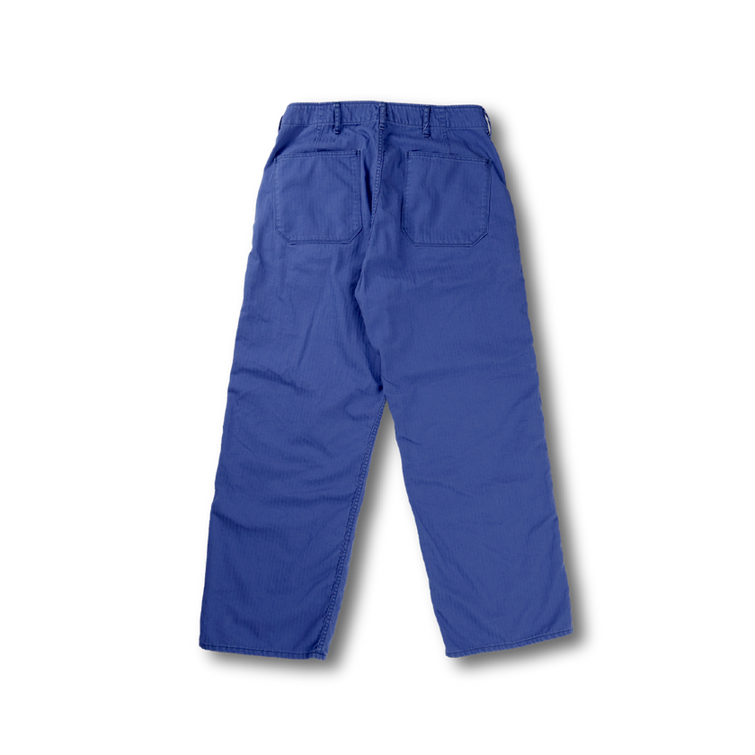 【2027SS】1156-2 Vat Dye Herringbone Twill Wide Pants