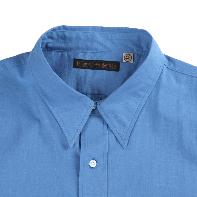 【2027SS】4110-1 Cotton Linen Dress Shirt