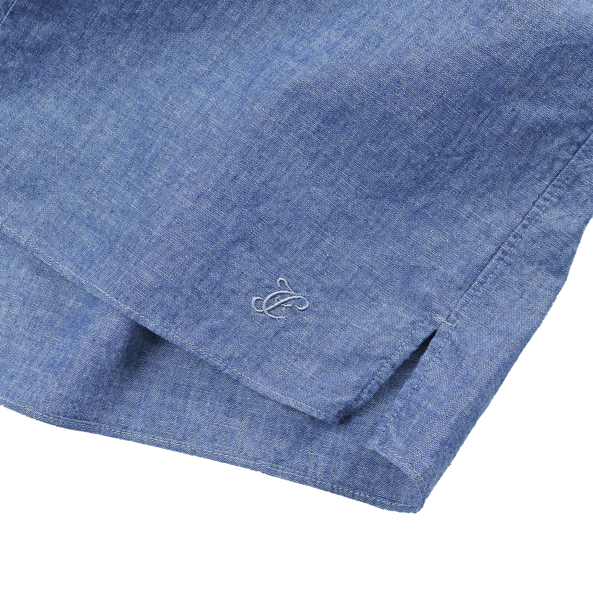 【2027SS】4107-1 Chambray Open Collar S/S Shirt