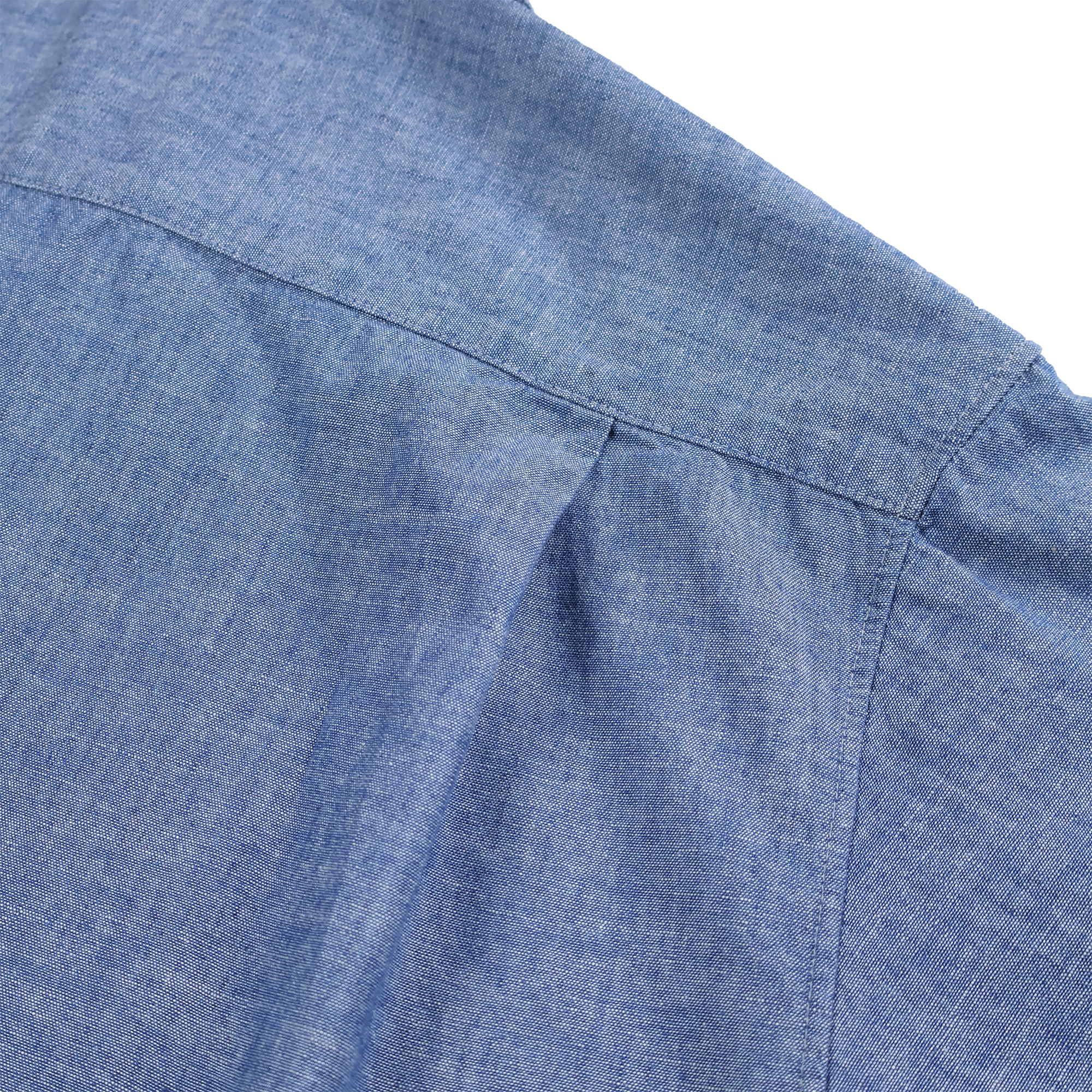 【2027SS】4107-1 Chambray Open Collar S/S Shirt
