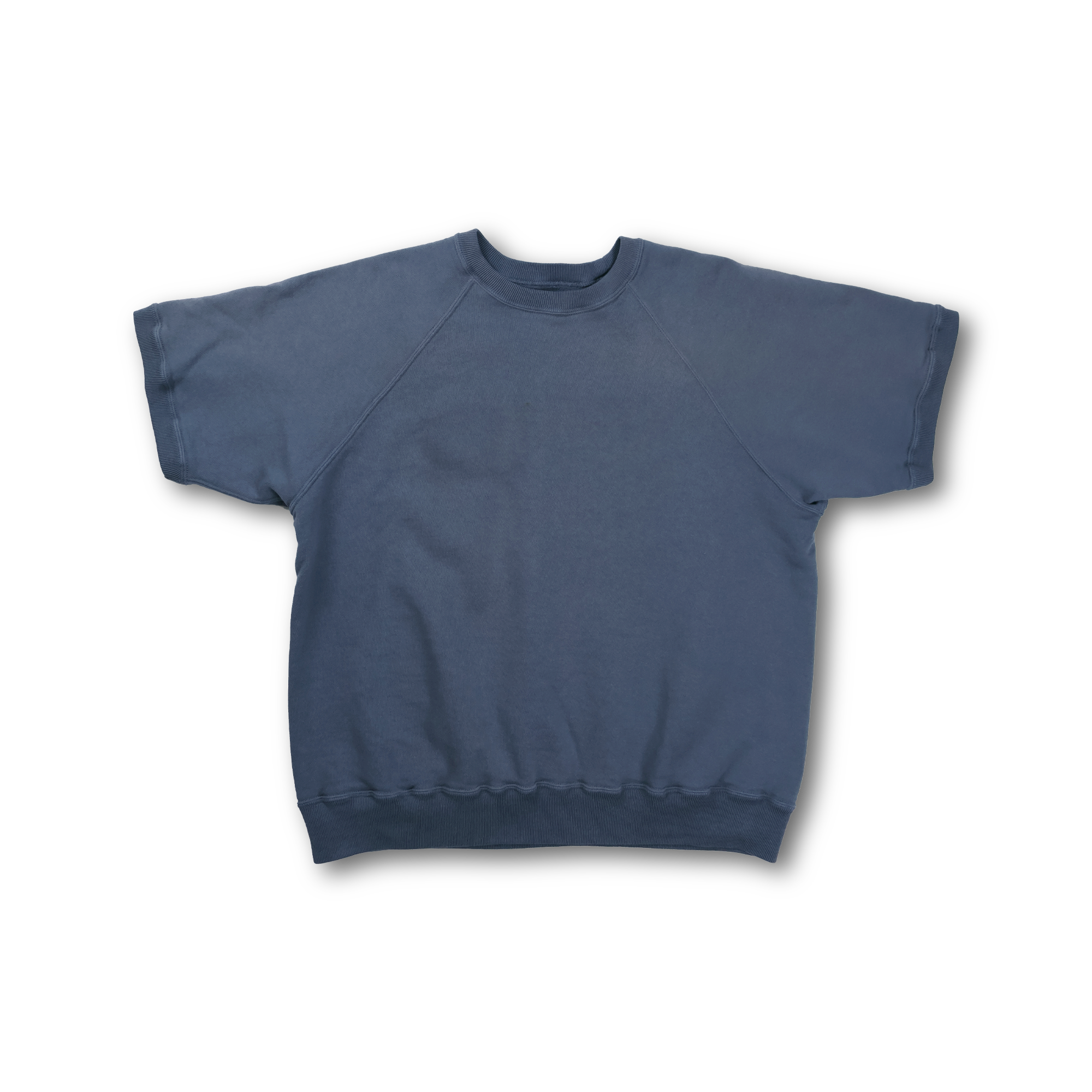 【2027SS】3776-1　Fading Raglan Short Sleeve Sweatshirt