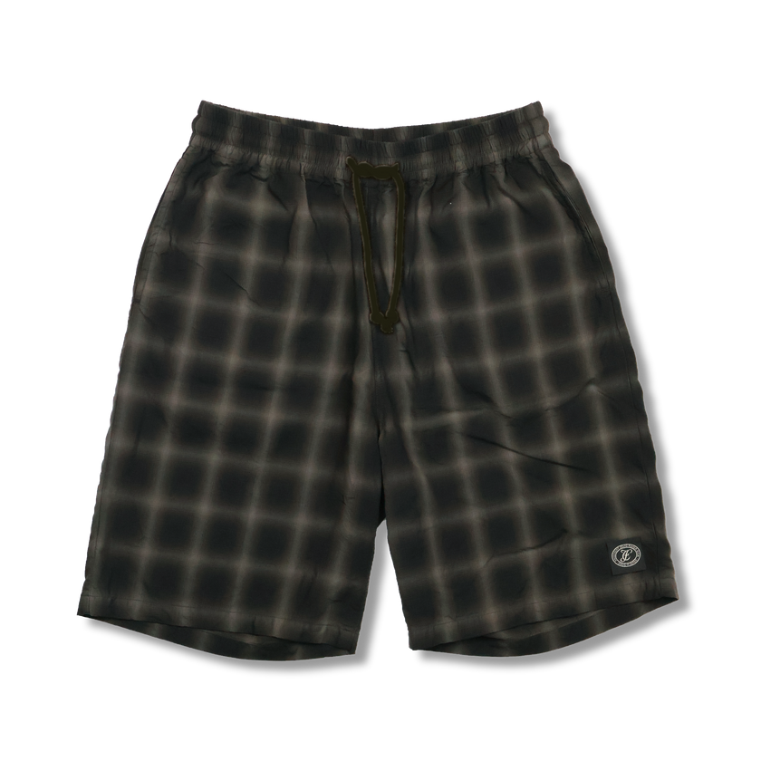 【2026SS】1143-4 Ombre Check Resort Shorts