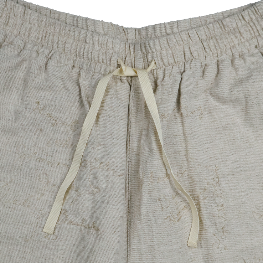 【2026SS】1143-1 Embroidery Signature Resort Shorts