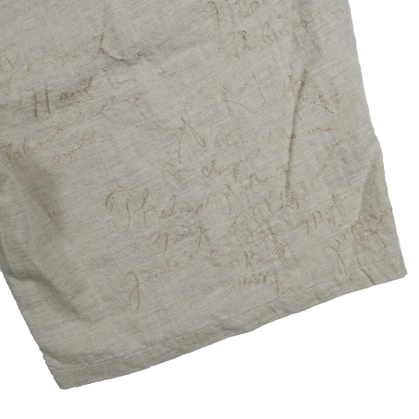 【2026SS】1143-1 Embroidery Signature Resort Shorts