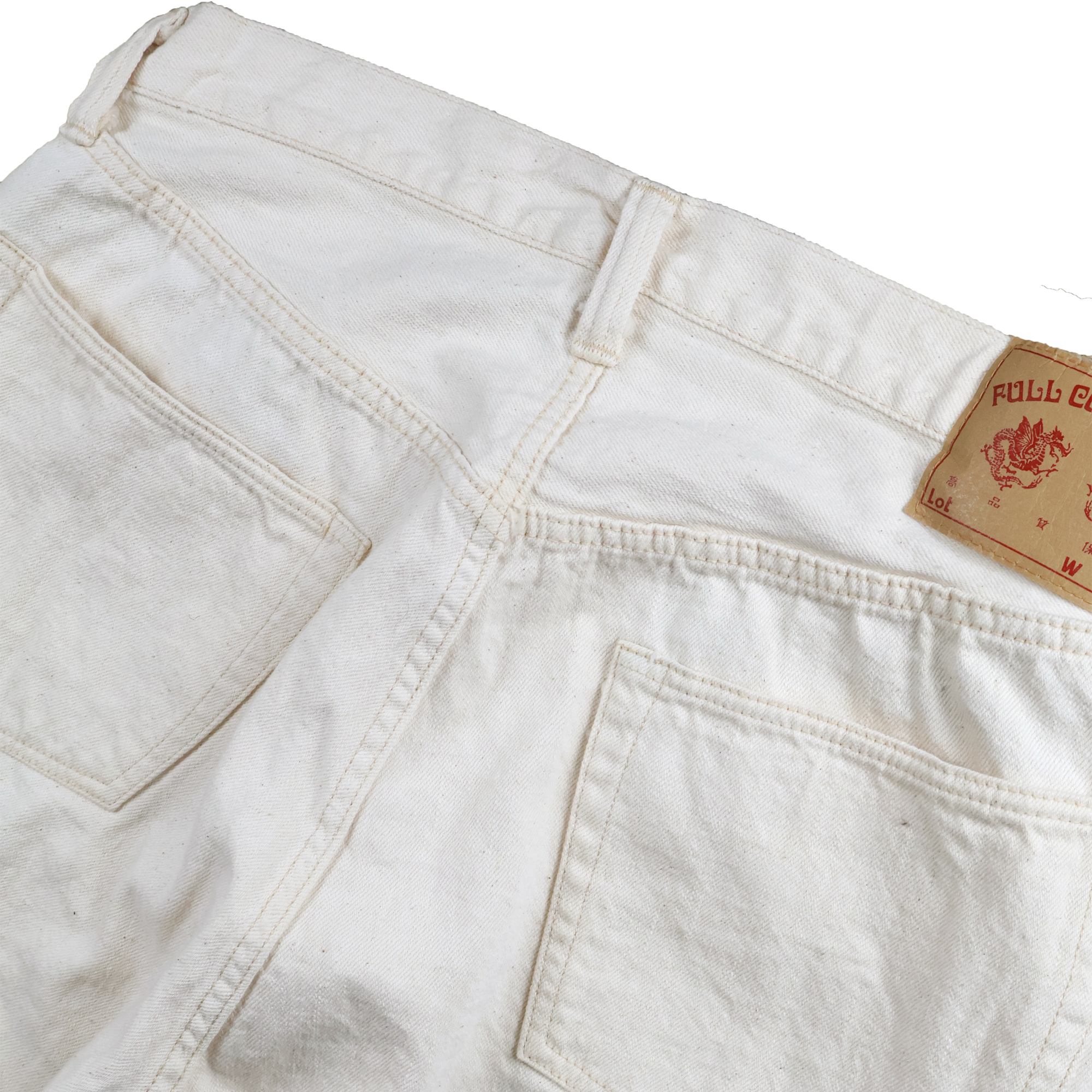 【2026SS】S0105ECSSW WWII Model 11.5oz Ecru Denim Pants (One Wash)