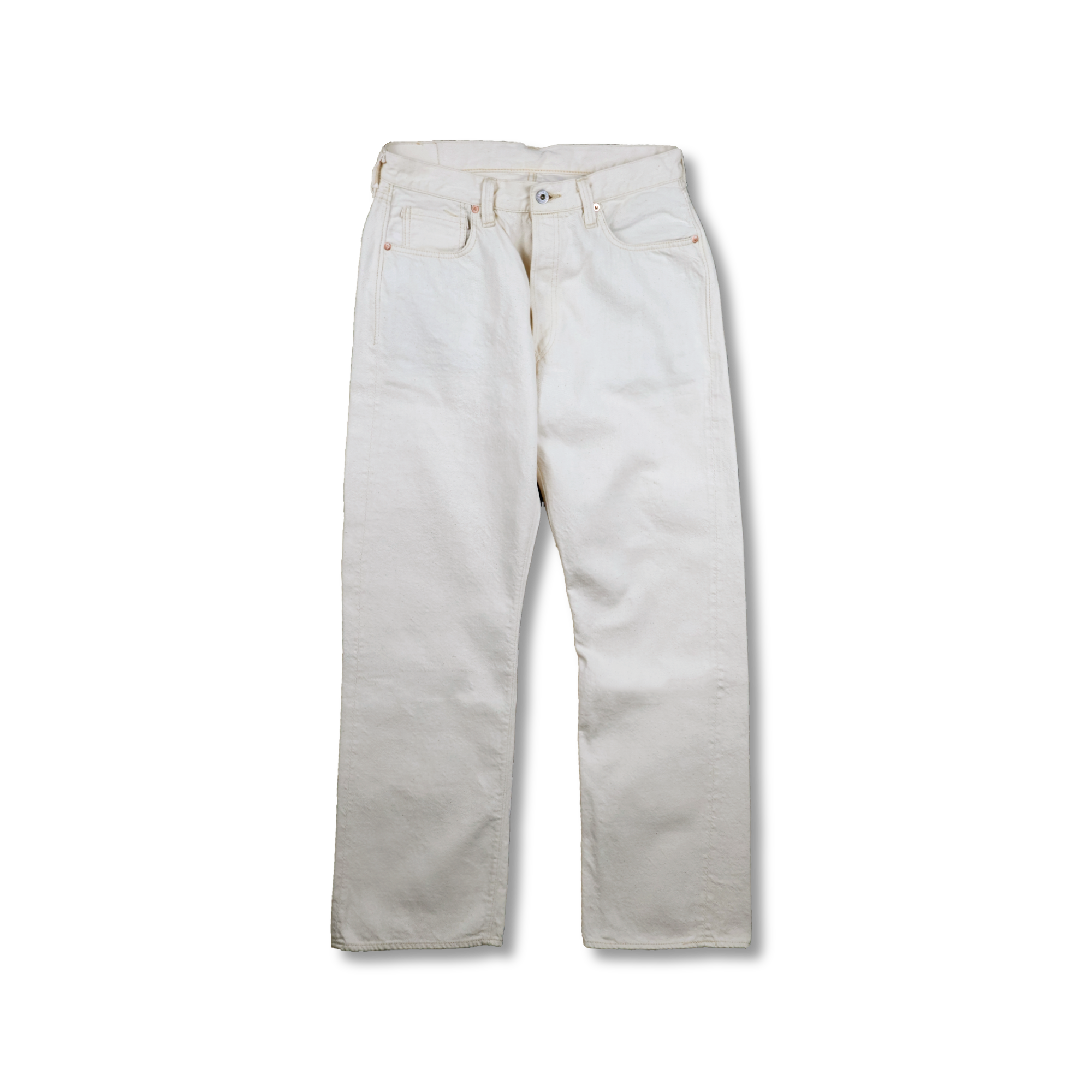 【2026SS】S0105ECSSW WWII Model 11.5oz Ecru Denim Pants (One Wash)