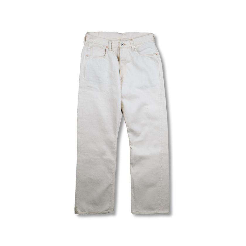 【2026SS】S0105ECSSW WWII Model 11.5oz Ecru Denim Pants (One Wash)