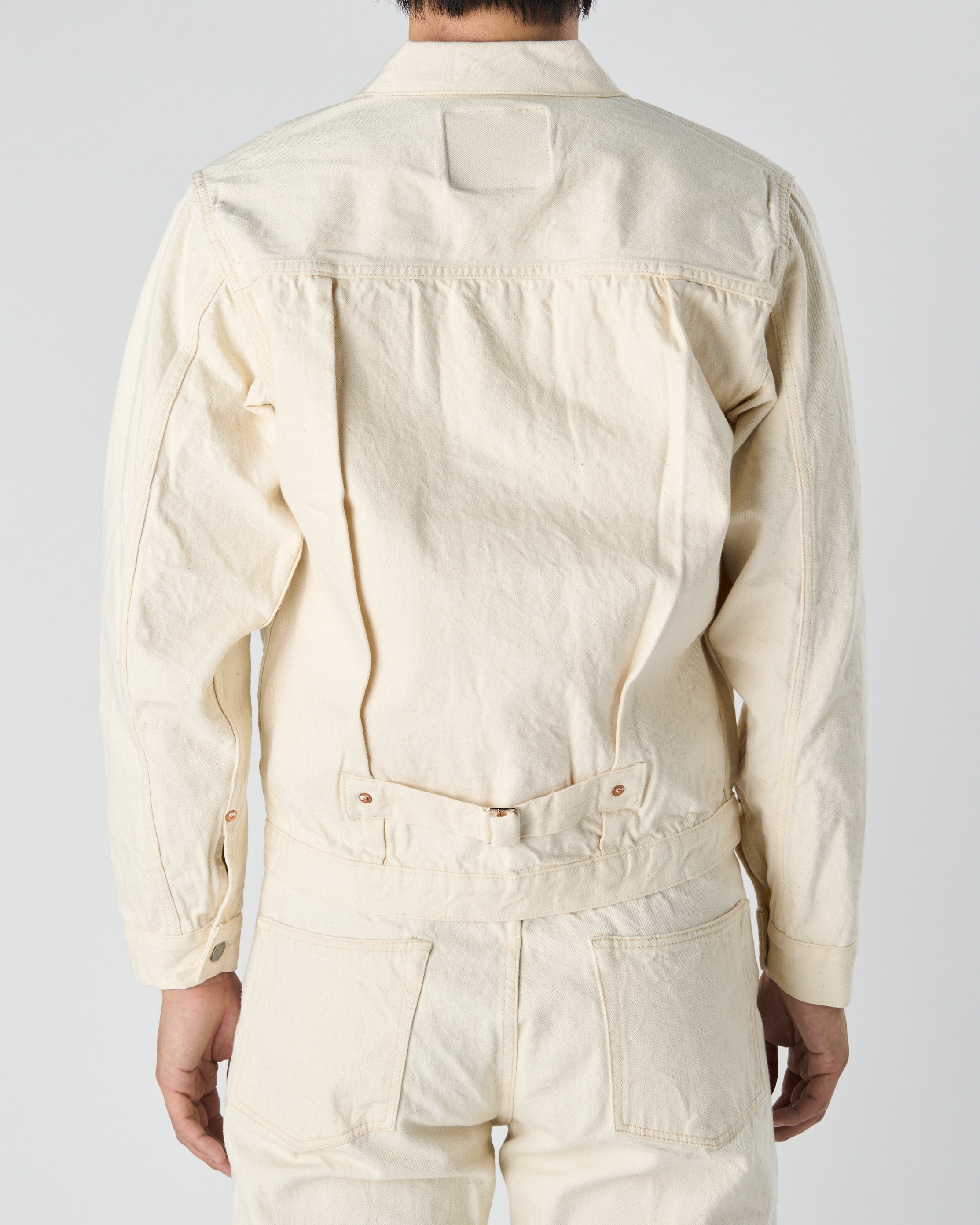 2107EC Type 1 Ecru Denim Jacket