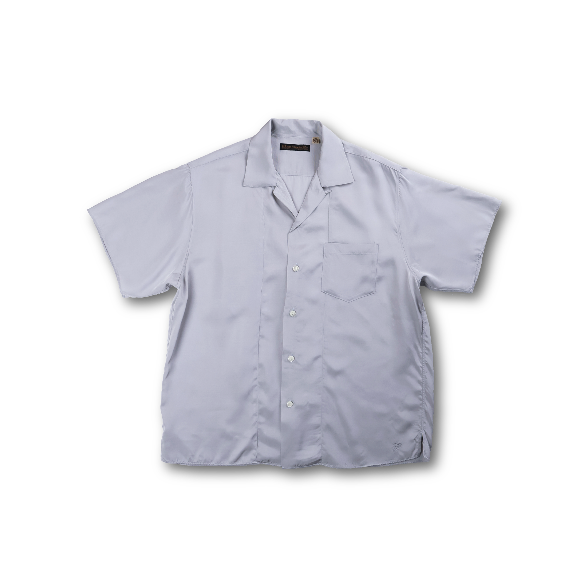 【2027SS】4107-2 Rayon Silk Open Collar S/S Shirt