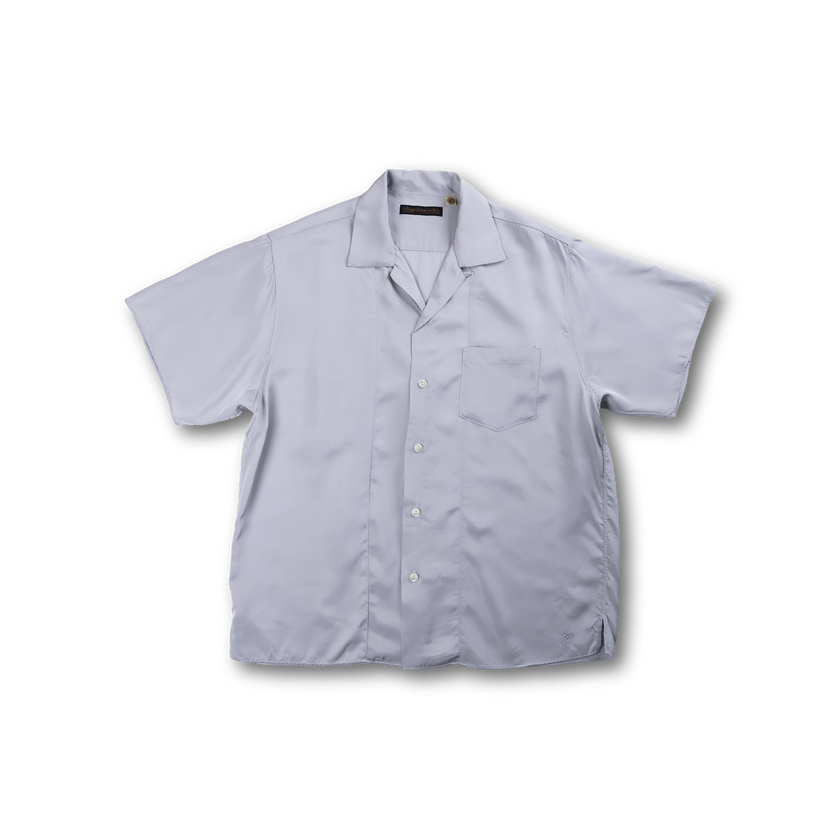 【2027SS】4107-2 Rayon Silk Open Collar S/S Shirt