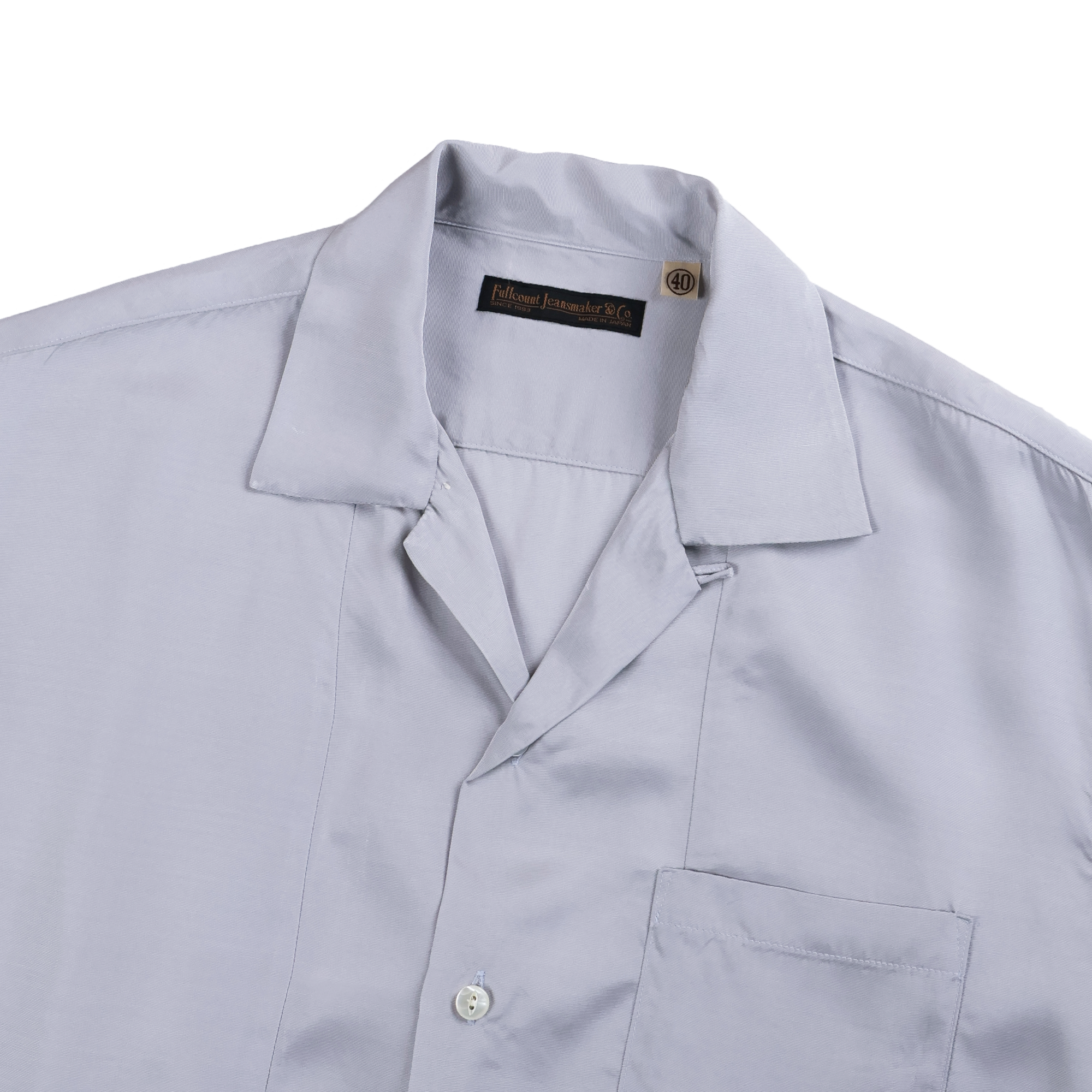 【2027SS】4107-2 Rayon Silk Open Collar S/S Shirt