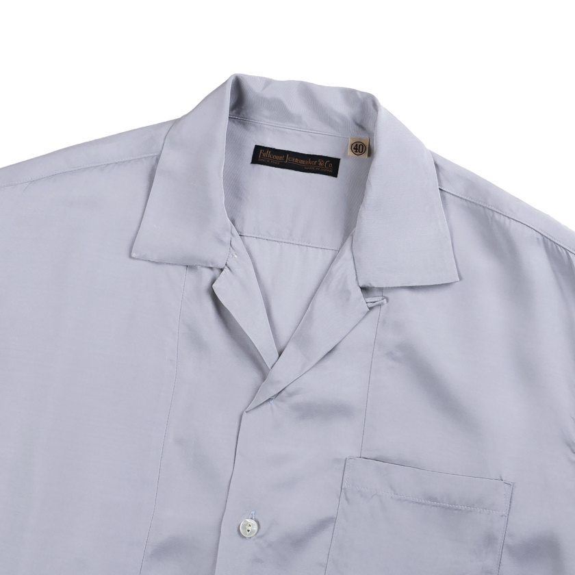 【2027SS】4107-2 Rayon Silk Open Collar S/S Shirt
