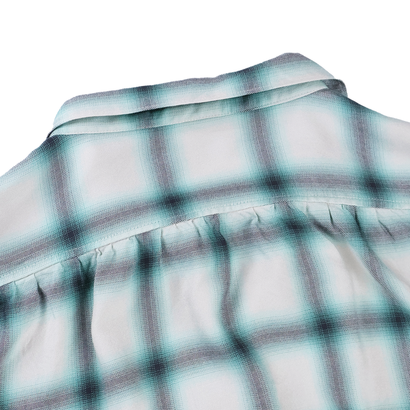 【2027SS】4108-2 Rayon Ombre Open Collar Shirt