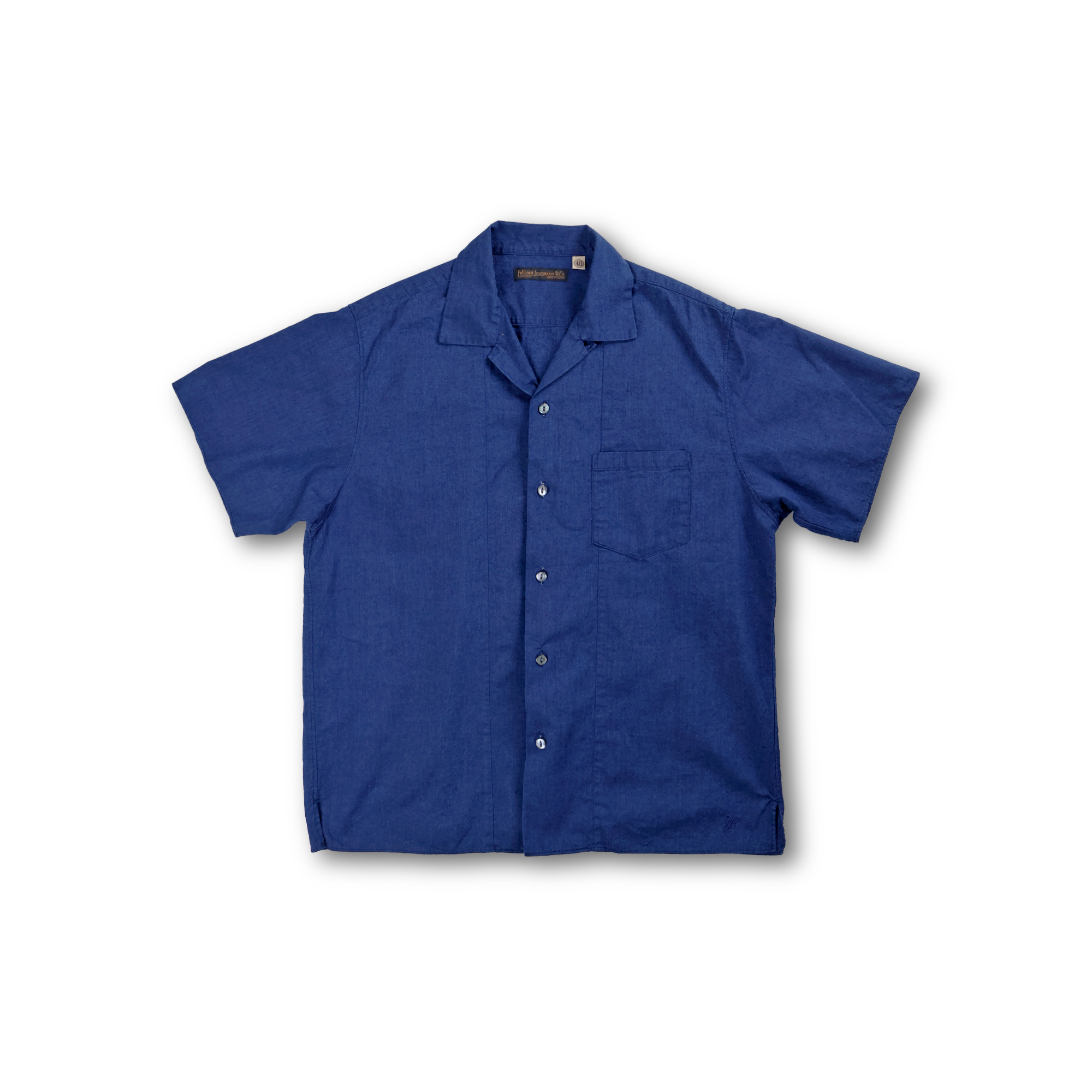 【2027SS】4107-1 Chambray Open Collar S/S Shirt