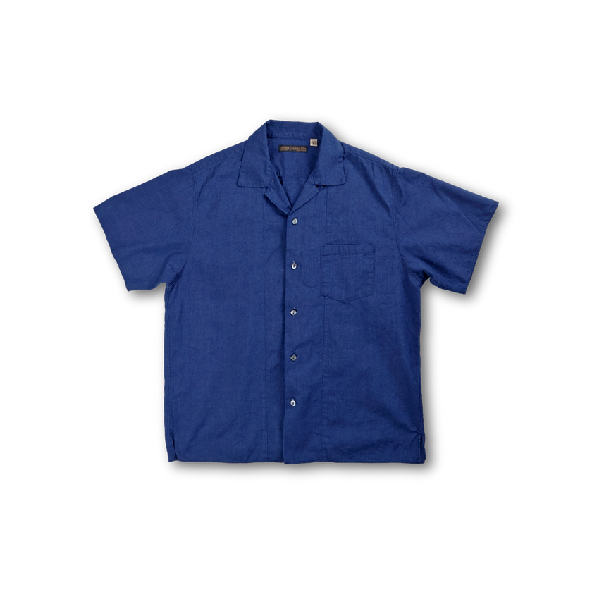 【2027SS】4107-1 Chambray Open Collar S/S Shirt