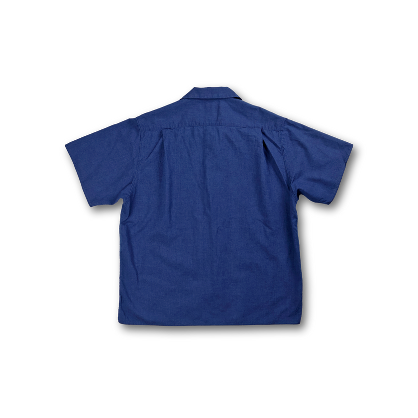 【2027SS】4107-1 Chambray Open Collar S/S Shirt