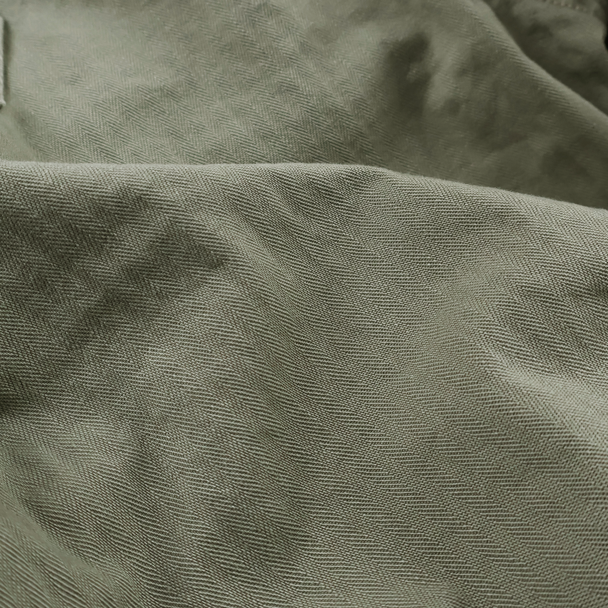 【2027SS】1156-2 Vat Dye Herringbone Twill Wide Pants
