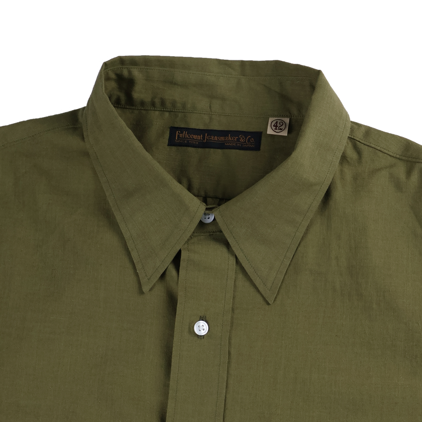 【2027SS】4110-1 Cotton Linen Dress Shirt