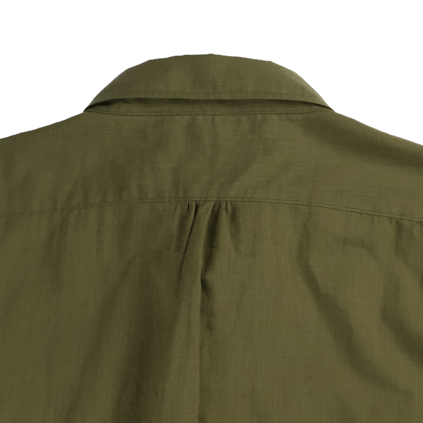 【2027SS】4110-1 Cotton Linen Dress Shirt
