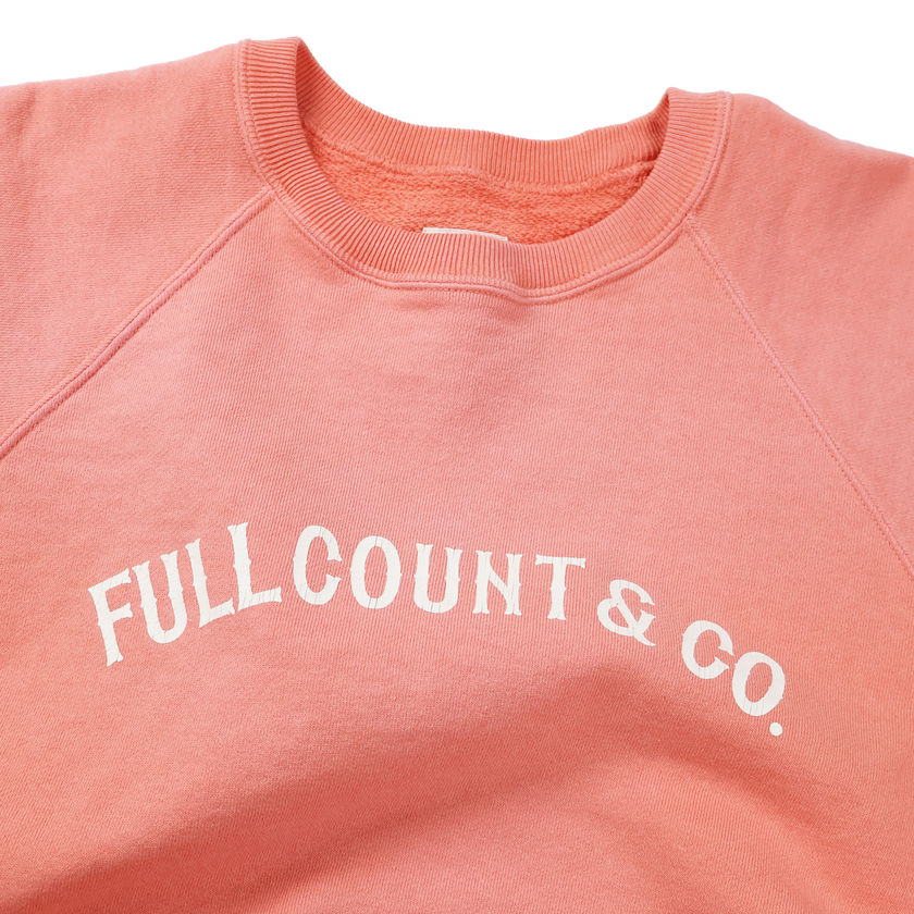 【2027SS】3776-2 Print Raglan  Sweatshirt FULLCOUNT＆CO