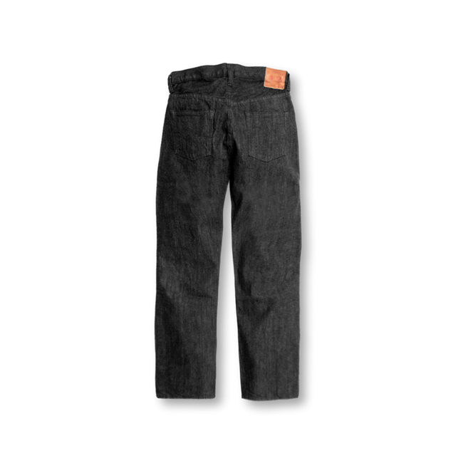0105BK Wide Black Selvedge Denim【一部予約商品】