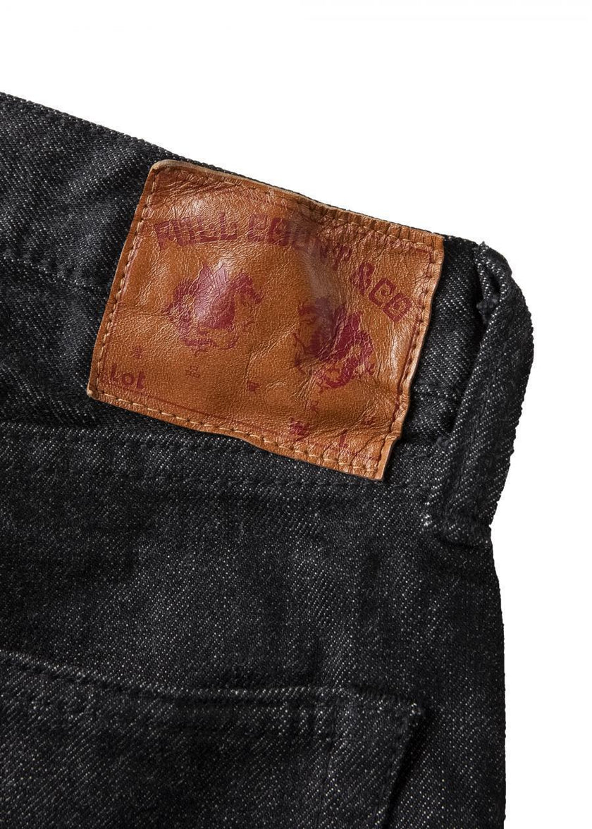 1101BK Srtaight Black Selvedge Denim【一部予約商品】