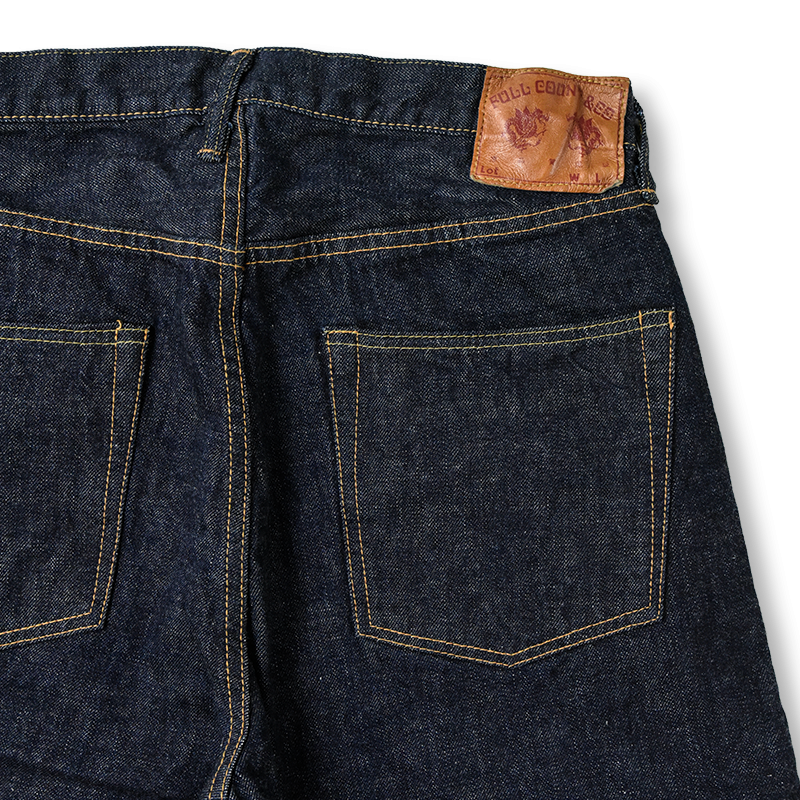 1103 Clean Straight Denim 13.7oz(Non Wash)