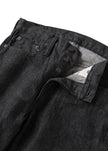 1108BK Slim Straight Black Selvedge Denim
